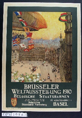 Brüsseler Weltausstellung 1910 / Belgische Staatsbahnen