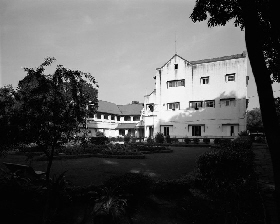Manik Bagh Palace, Indore, the former home of Maharaja Yeshwant Rao Holkar Bahadur, now the Office of the Commissioner, Customs & Central Excise, Madhya Pradesh