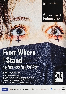 From Where I Stand. Poster zur Biennale für aktuelle Fotografie